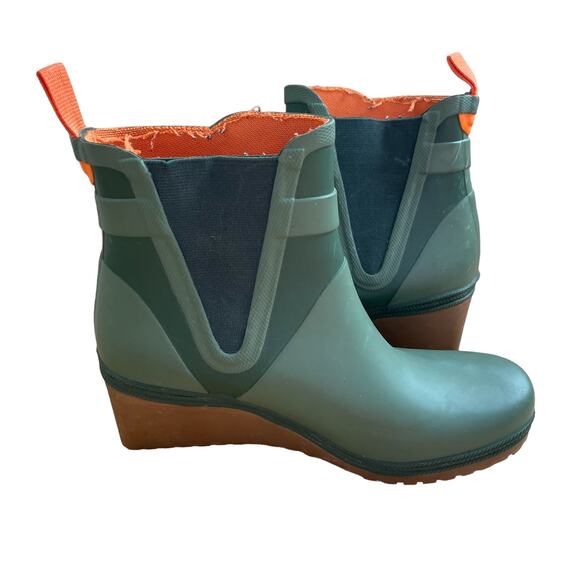 Tretorn Women's Plask Mid Sea Spray Boot Green Size 9 - Picture 3 of 10